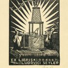 Ex-libris (bookplate) - Seyler Ludovici