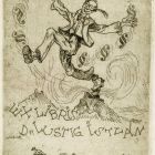 Ex-libris (bookplate) - Dr. István Lustig