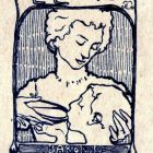 Ex-libris (bookplate) - Baroness Marie Mages