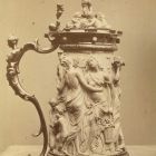 Photograph - tankard with the representation of bacchanalia, from the Esterhazy Treasury, Frakno,at the Exhibition of Applied Arts, 1876