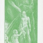Ex-libris (bookplate) - From the books of Dr. László Petrikovits
