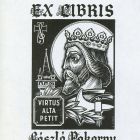 Ex-libris (bookplate) - László Pokorny
