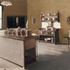 Exhibition photograph - kitchen furniture designed by Ede Toroczkai Wigand, Spring Exhibition of Interior Design 1903