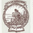 Ex-libris (bookplate) - This is our book Iky, Jancsi