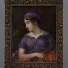 Miniature portrait - portrait of Lady Sophia Fane