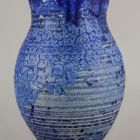 Vase - With cracked dark blue glaze