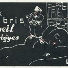 Ex-libris (bookplate) - Frigyes Weil