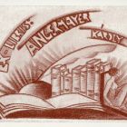 Ex-libris (bookplate) - Károly Angermayer
