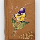 Pocket calendar - Tárcanaptár a művelt világ részére 1894  [ 1893 ]