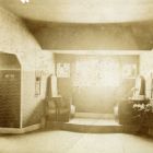 Exhibition photograph - hallway furniture designed by Ede Toroczkai Wigand, Circle of art lovers' Exhibition 1906