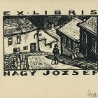Ex-libris (bookplate) - József Nagy