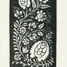 Ex-libris (bookplate) - From the books of József Kovács