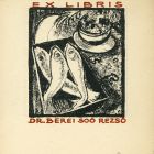 Ex-libris (bookplate) - Dr. Rezső Soó of Bere