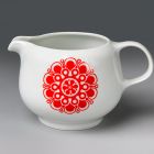 Sauce jug (part of a set) - Part of the Bella-207 tableware set with red Gabriella pattern