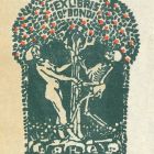 Ex-libris (bookplate) - Dr. Bondi