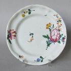 Plate - With 'deutsche Blumen' decoration