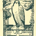 Ex-libris (bookplate) - Gyula Sólyom