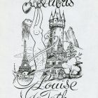 Ex-libris (bookplate) - Louise de Toth