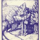 Ex-libris (bookplate) - Dr. Kálmán Jüngling