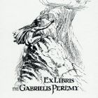 Ex-libris (bookplate) - Dr. Gabrielis Perémy