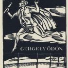 Ex-libris (bookplate) - Ödön Gergely