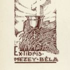 Ex-libris (bookplate) - Béla Mezey