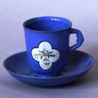 Chocolate cup and saucer