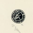 Ex-libris (bookplate) - Ester Maria Redl