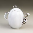 Teapot with lid (part of a set) - Wave