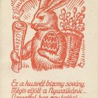 Üdvözlőlap - Easter greeting with a poem