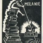 Ex-libris (bookplate) - Melanie