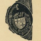 Ex-libris (bookplate) - Joannes Heeren