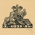 Ex-libris (bookplate) - L SZ