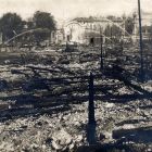 Exhibition photograph - After the fire, Milan Universal Exposition 1906
