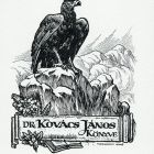 Ex-libris (bookplate) - Book of Dr. János Kovács