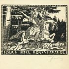 Ex-libris (bookplate) - From the library of Imre Bauer