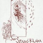 Ex-libris (bookplate) - Book of Klára Sasi Szabó