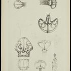 Design sheet - Design for jewlery from the series  La chimere et l'animal  21.