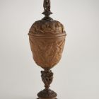 Goblet - with rhinoceros and elephant