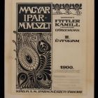 Design - for the periodical Magyar Iparművészet (Hungarian Applied Arts)