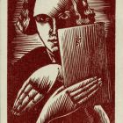 Ex-libris (bookplate) - Viola Tomori