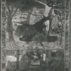 Photograph - Design for "The Birth and Death of Christ" silk tapestry