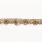 Gold bobbin lace
