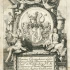 Ex-libris (bookplate) - Joannes Christophorus Liber baro ab Öldt Dominus in Gözendorff et Helffenberg S .C .M .Camerarius Excelsi Regiminis inferioris Austriae Consilarius Regens