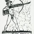 Ex-libris (bookplate) - The book of Dr. Gyula Naményi