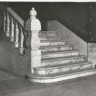 Interior photograph - Staircase detail in the Palace of Culture in Marosvásárhely (Târgu Mureş, Romania)