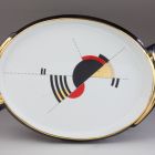 Serving platter (part of a set) - In the spirit of László Moholy-Nagy