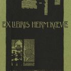 Ex-libris (bookplate) - Herm(ann) Koeve (ipse)