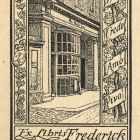 Ex-libris (bookplate) - Frederick Bernard Palmer