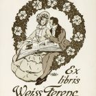 Ex-libris (bookplate) - Ferenc Weiss